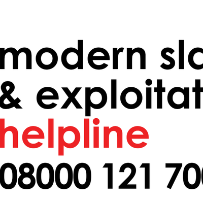 Modern Slavery Helpline